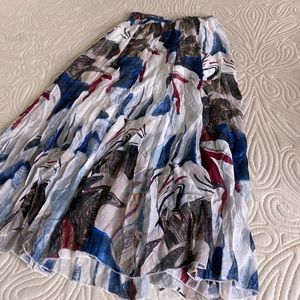 Mid length skirt - Shein